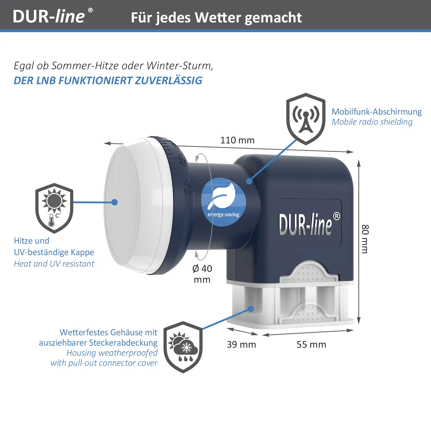 DUR-line Blue ECO Quad DUR-line Blue ECO Quad