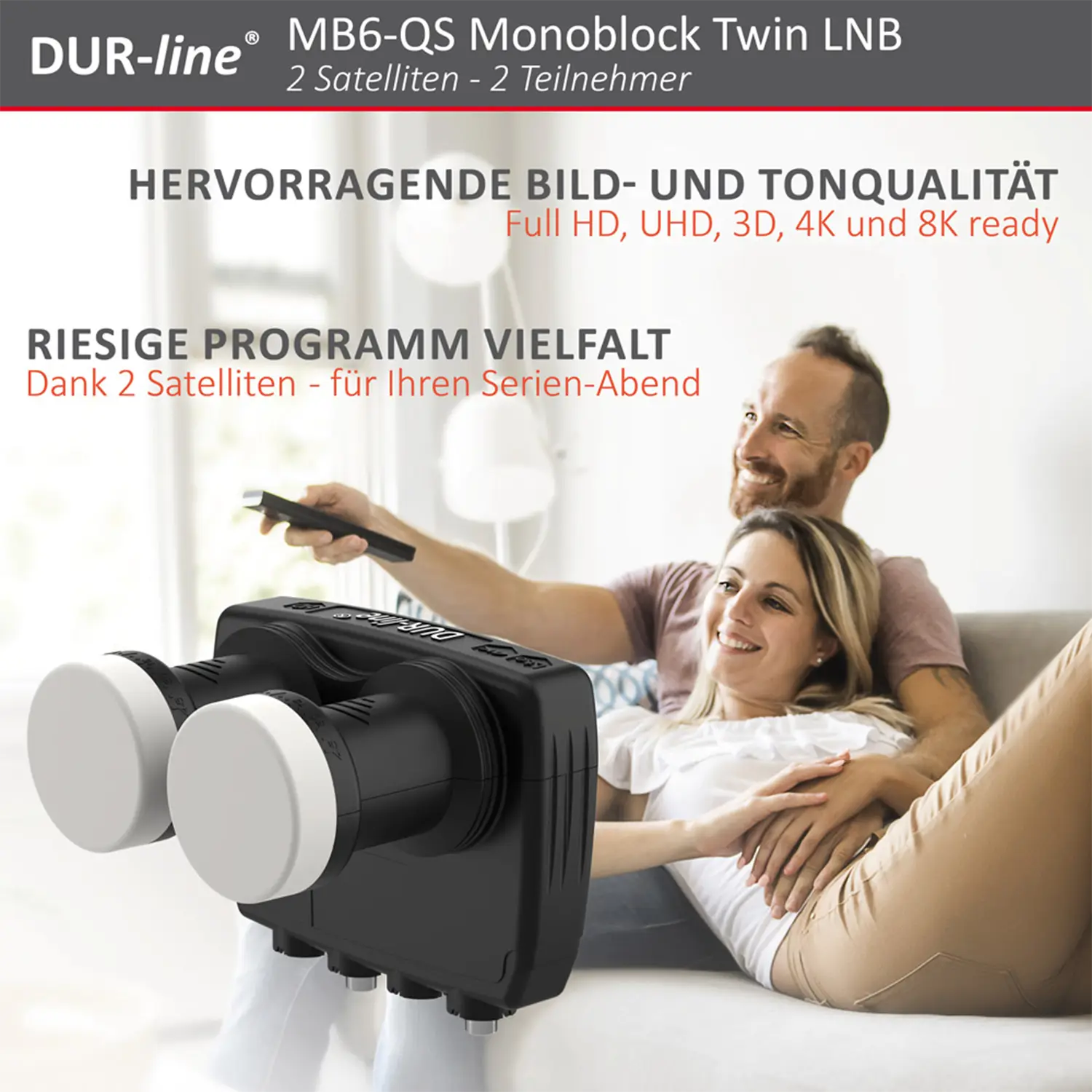 DUR-line Monoblock Twin LNB